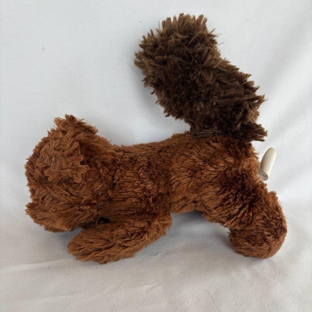 Wilcor Plush‎ Brown Fluffy Squirrel Stuffed Animal Toy